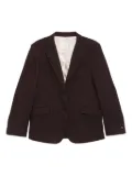 Alysi checked blazer - Red