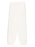 Elisabetta Franchi La Mia Bambina side-stripe track pants - Neutrals