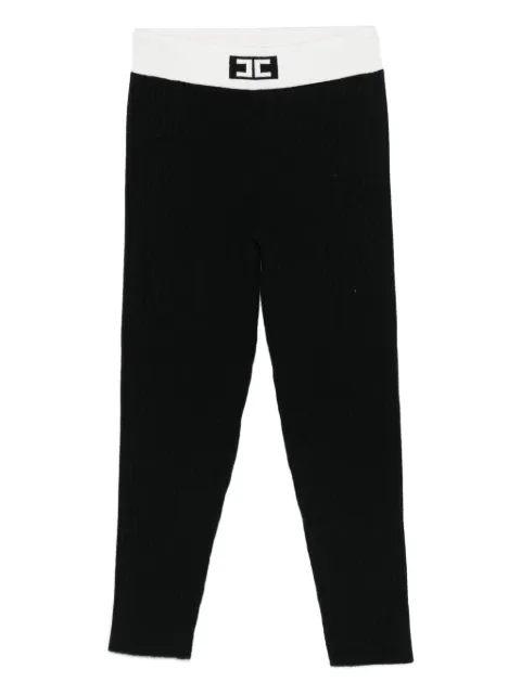 Elisabetta Franchi La Mia Bambina contrasting-trim leggings