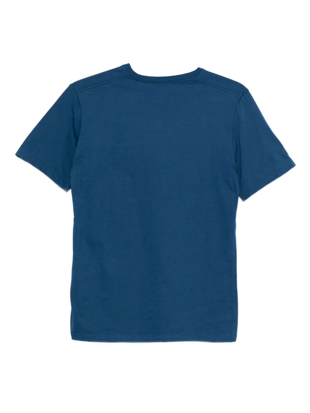Calvin Klein Kids Katoenen T-shirt met logoprint Blauw