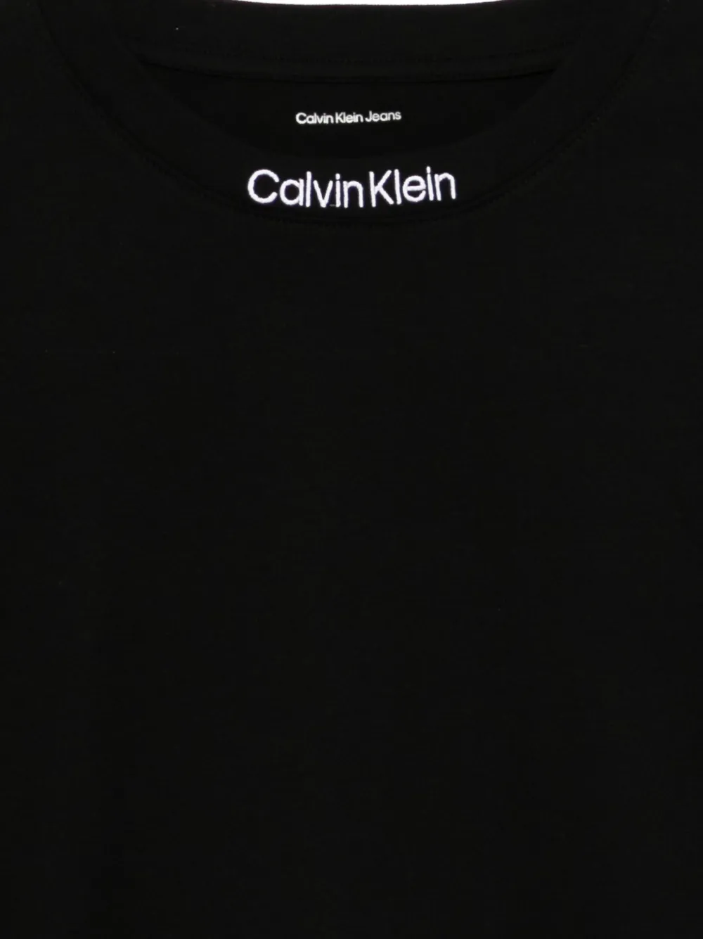 Calvin Klein Kids Top met lange mouwen Zwart