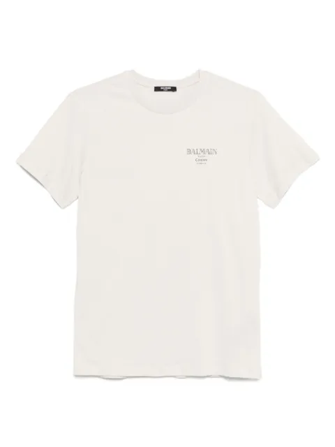 Balmain Kids logo-print cotton T-shirt