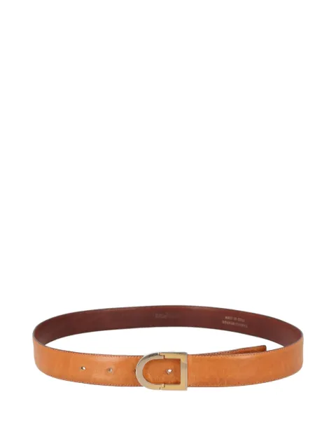 Vintage thin leather belt