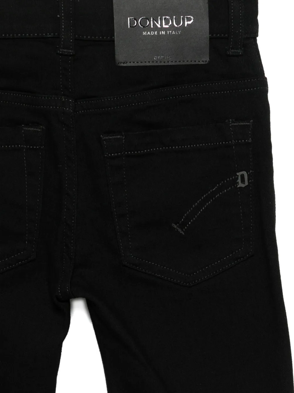 DONDUP KIDS five-pocket trousers Zwart