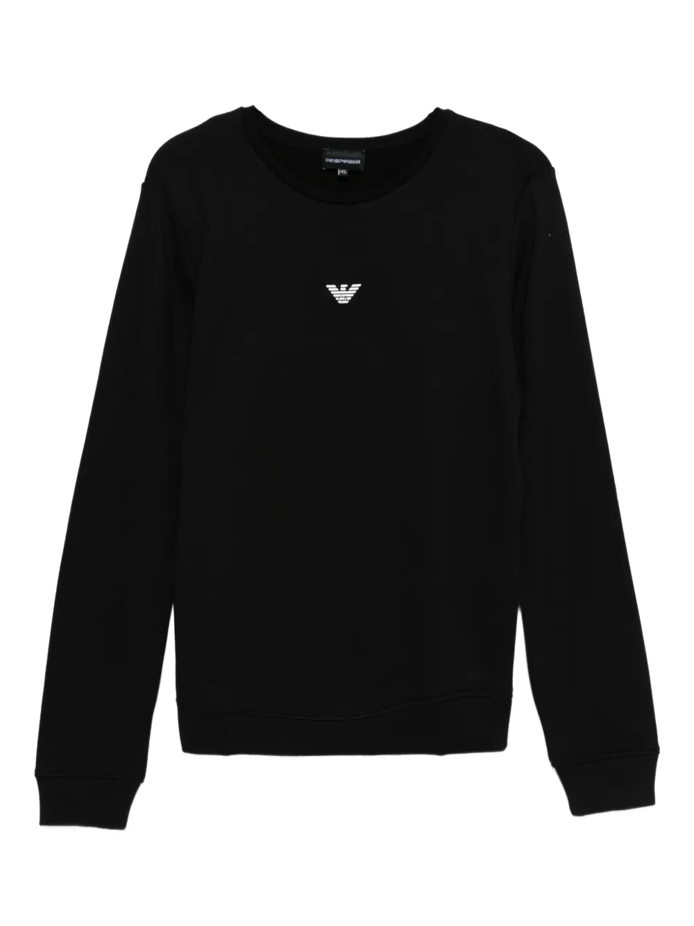 Emporio Ar i Kids eagle-logo sweatshirt Zwart
