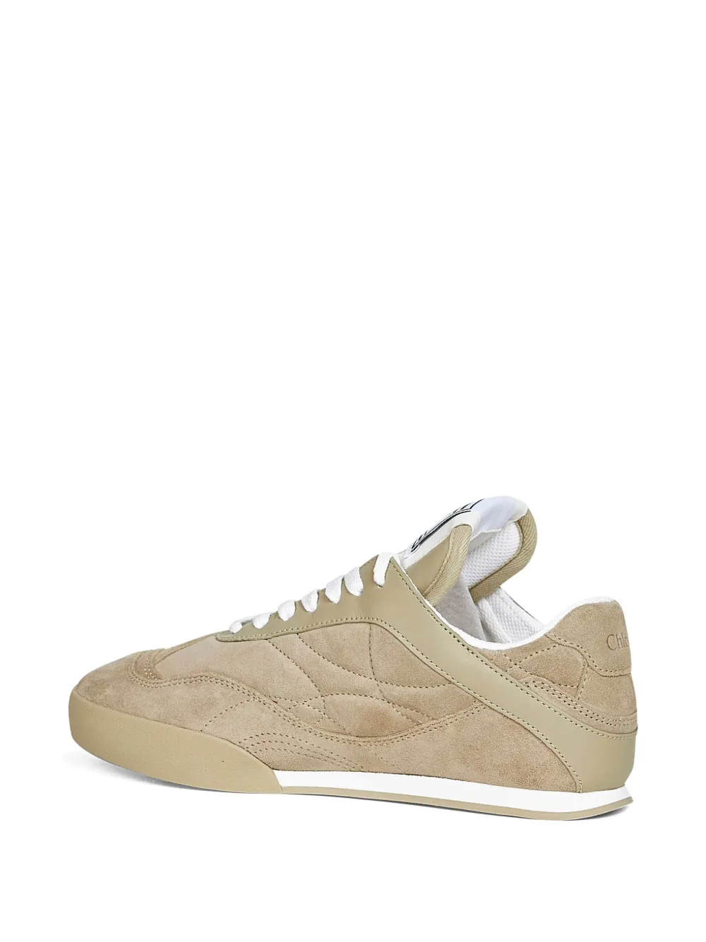 Chloé Kick suede sneakers Neutrals
