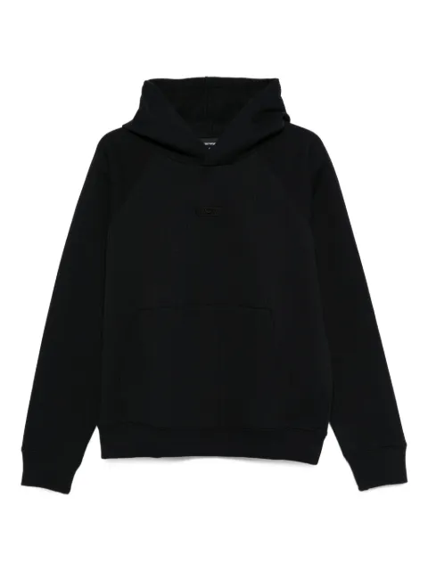 Emporio Armani Kids ribbed-trim hoodie