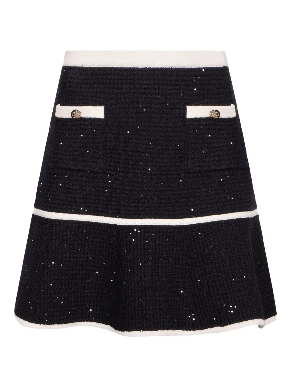 LIU JO Better miniskirt Zwart