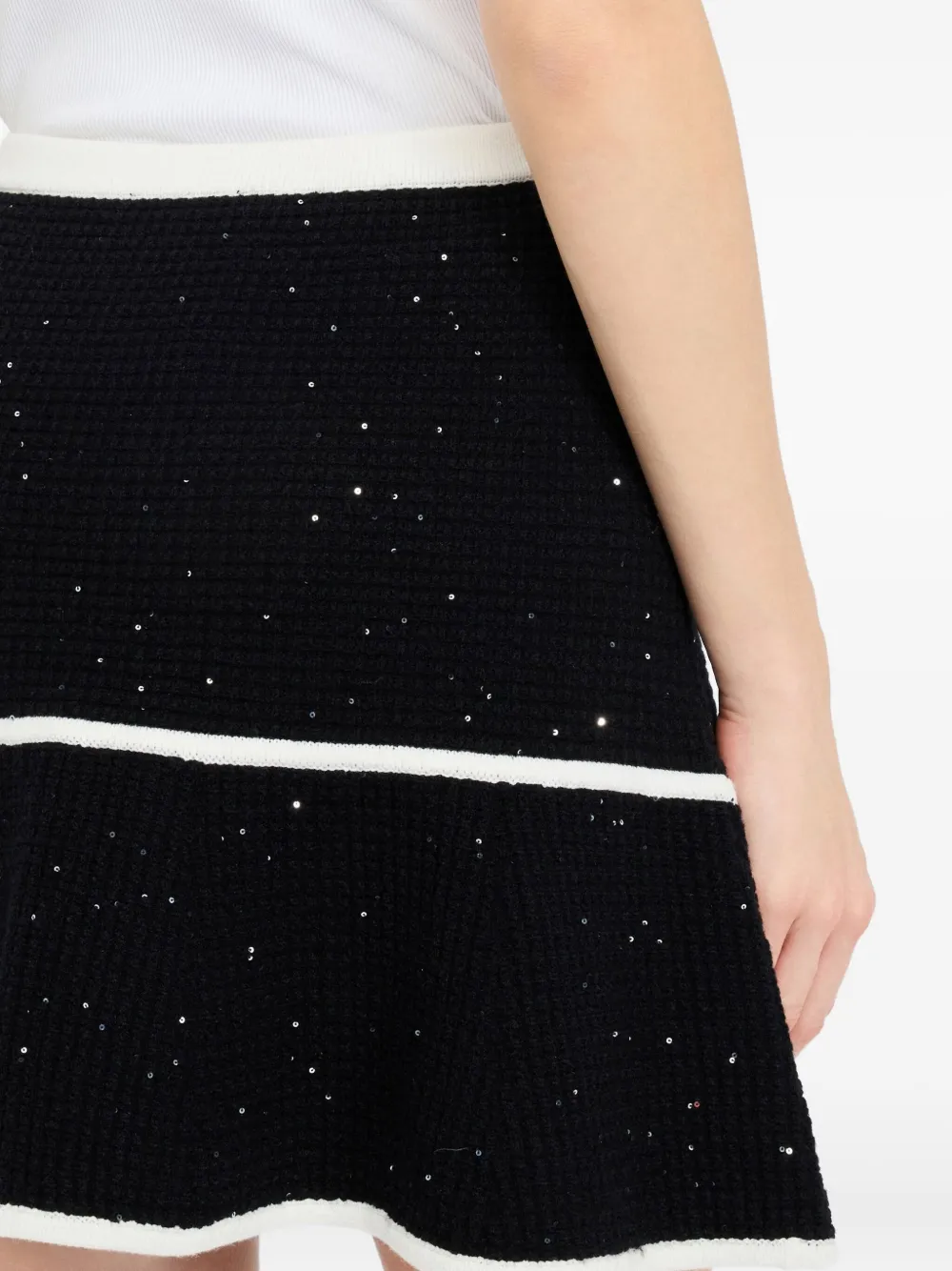 LIU JO Better miniskirt Zwart