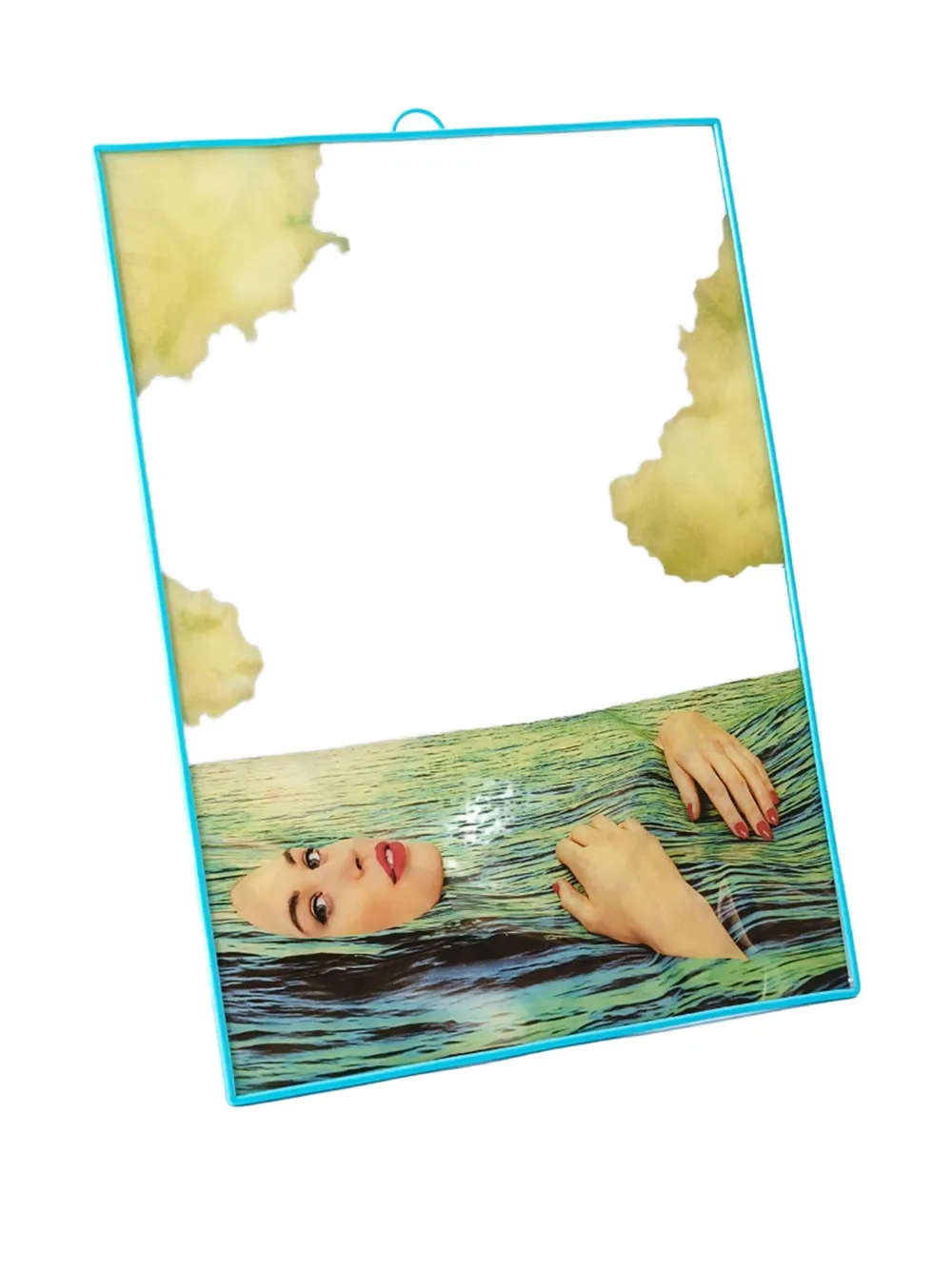 Seletti Sea Girl mirror | Blue | Image 1