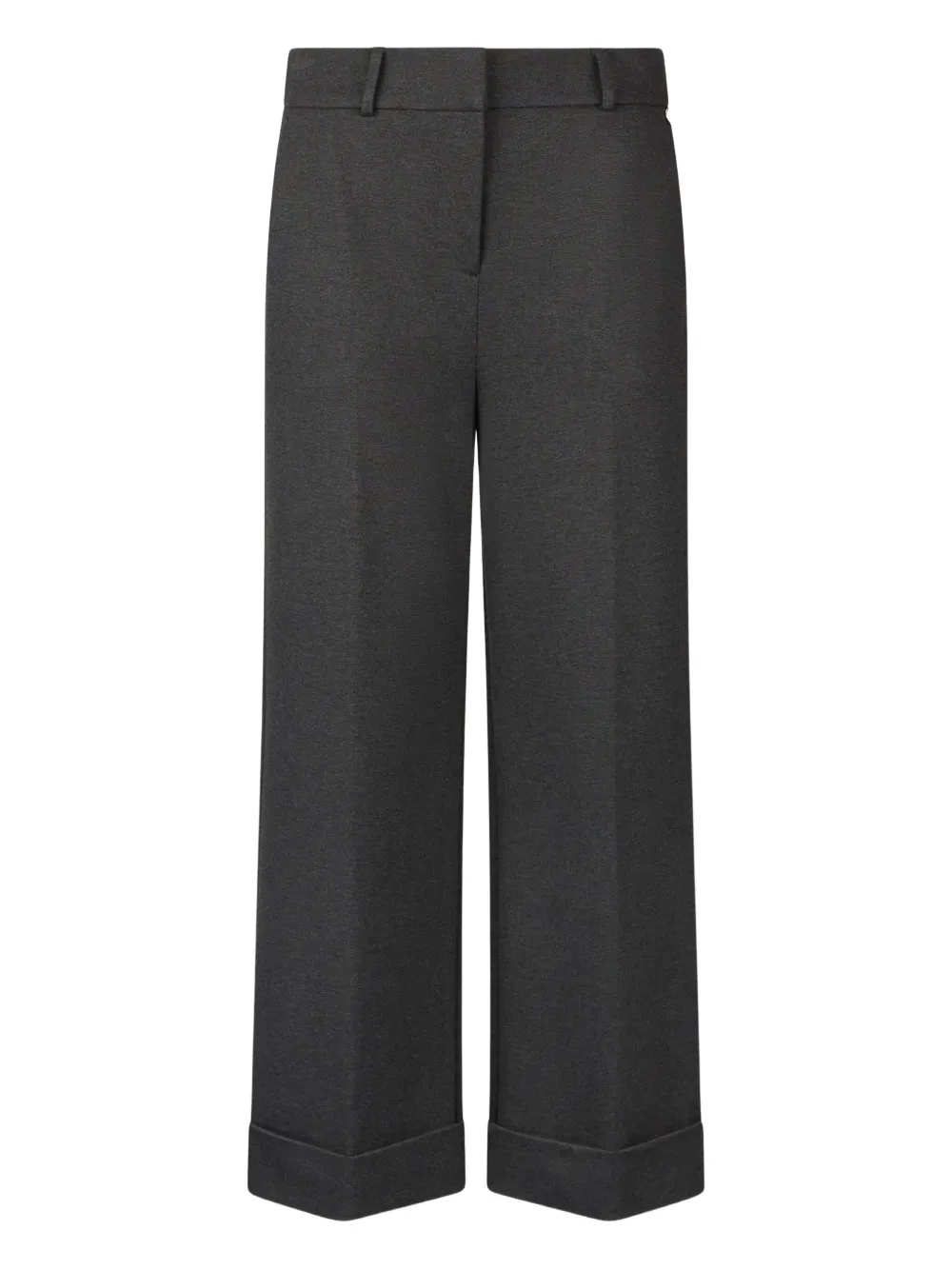 LIU JO pressed-crease trousers Grijs