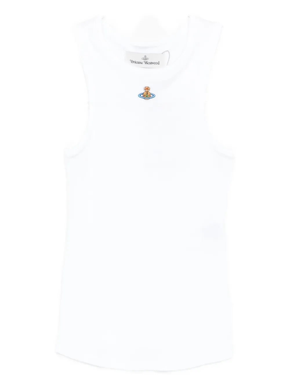 Vivienne Westwood Orb-embellished Tank Top In White