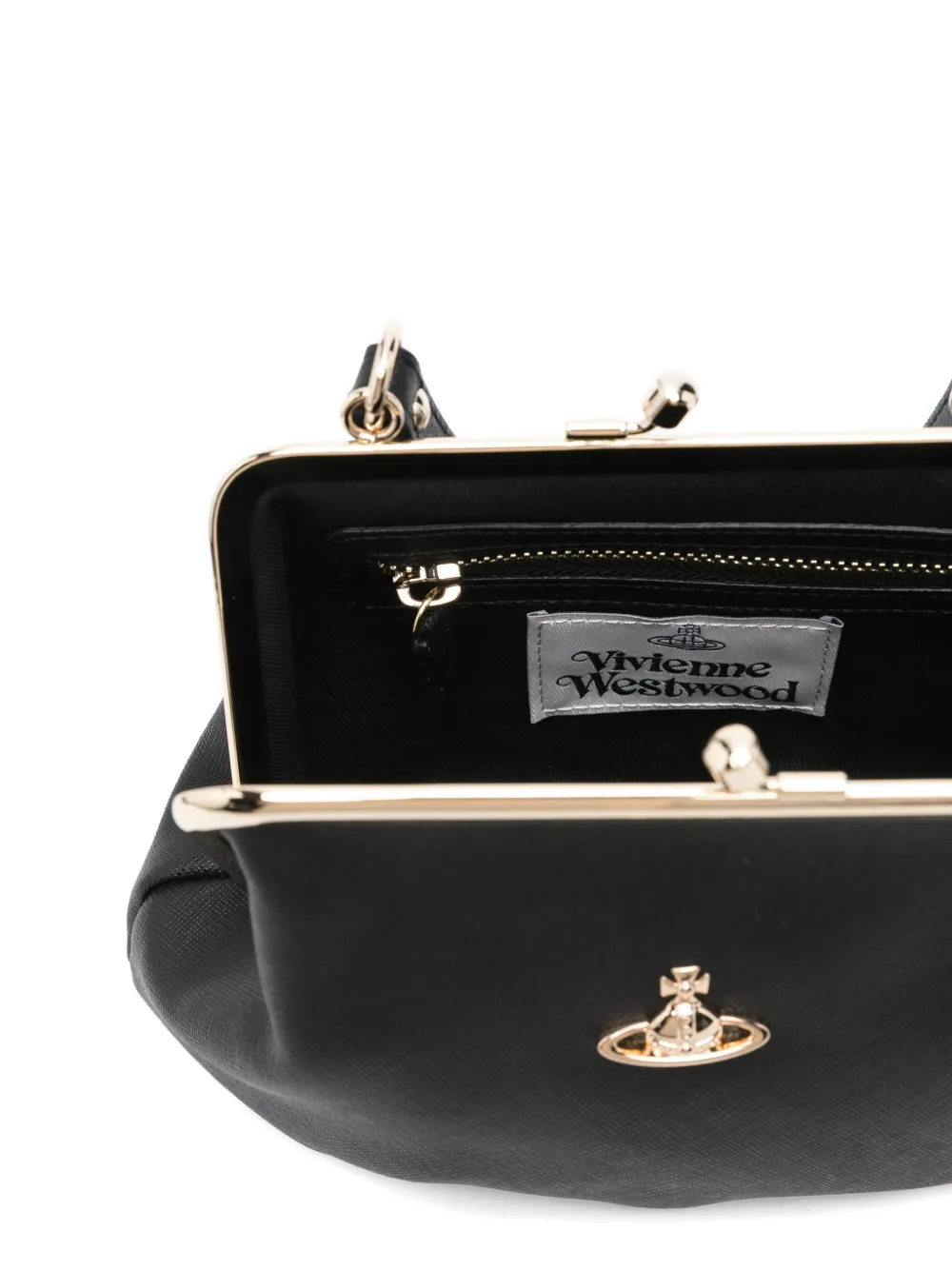 Vivienne Westwood Granny Frame purse mini bag Zwart