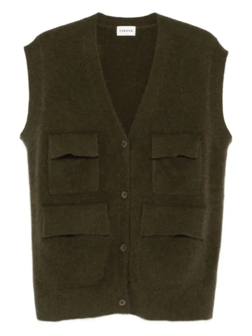 P.A.R.O.S.H. cardigan Maglia - Vert - P.A.R.O.S.H. - Modalova