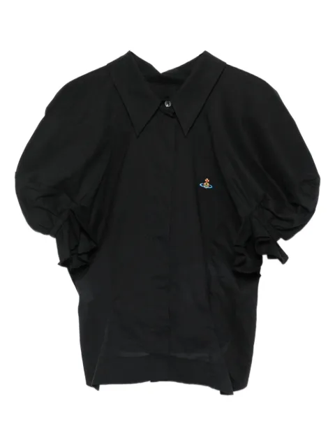 Vivienne Westwood Gexy puff-sleeve button shirt