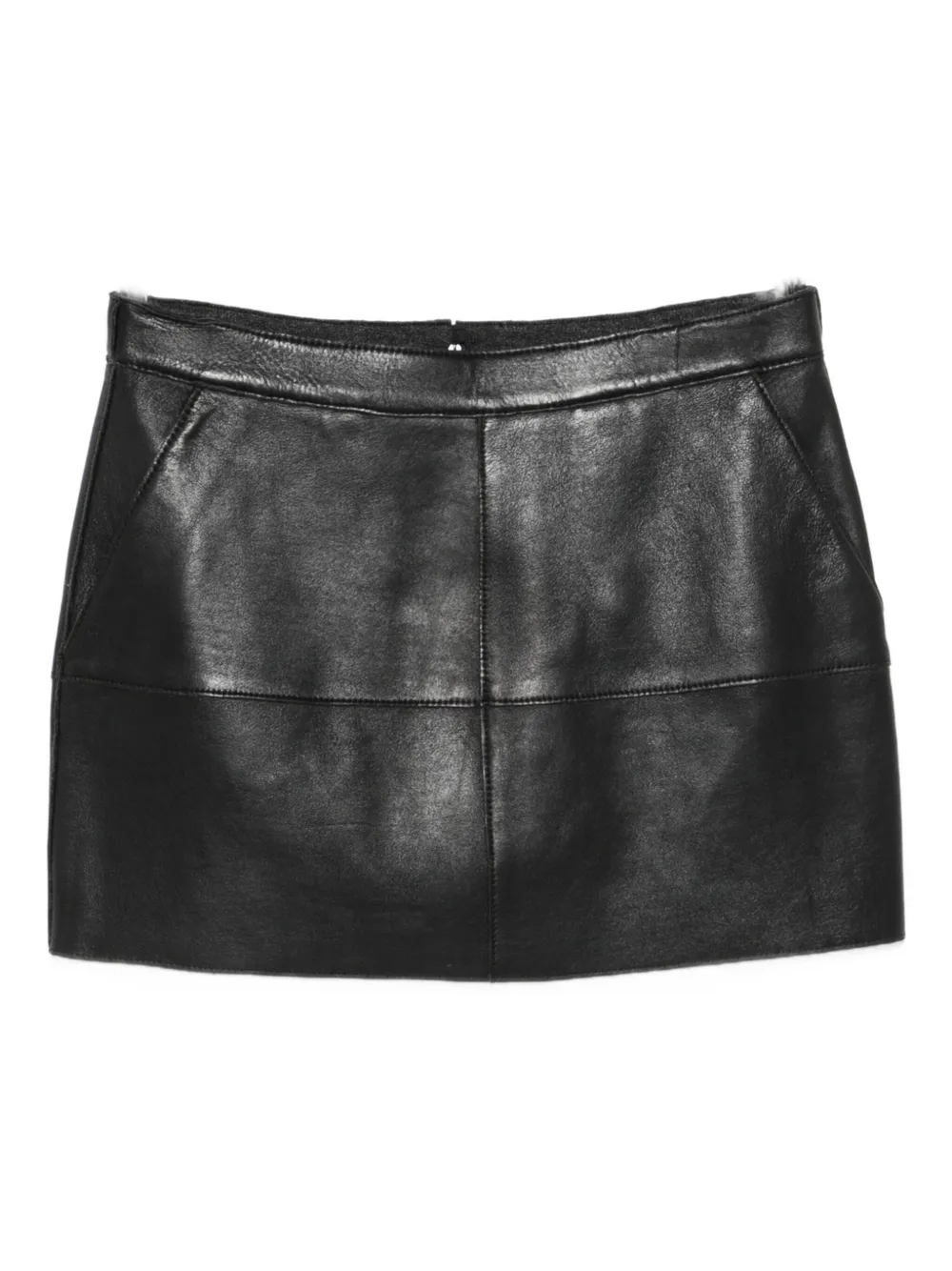 P.A.R.O.S.H. panelled mini skirt Zwart