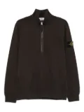 Stone Island 6100068 half-zip cotton sweatshirt - Green