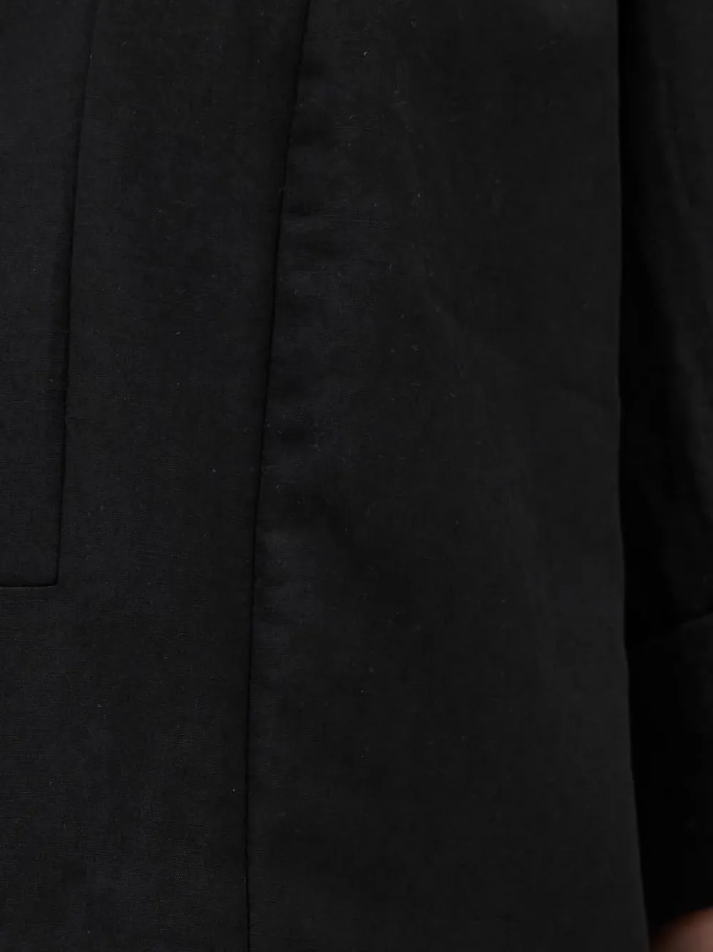 Vince Jurk met kraag en korte mouwen Zwart