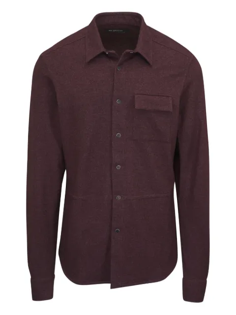 Kiton button-fastening patch-pocket shirt jacket 