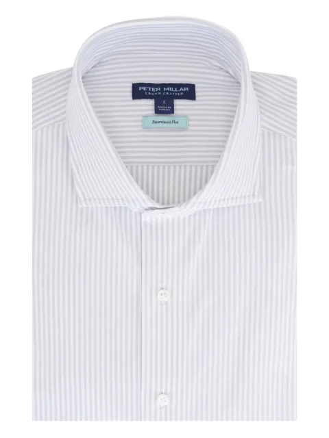 Peter Millar striped-pattern buttoned shirt