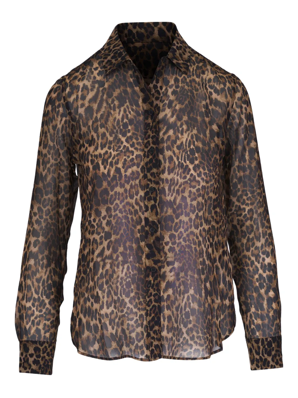 Nili Lotan Gaia silk shirt | Brown | Image 1