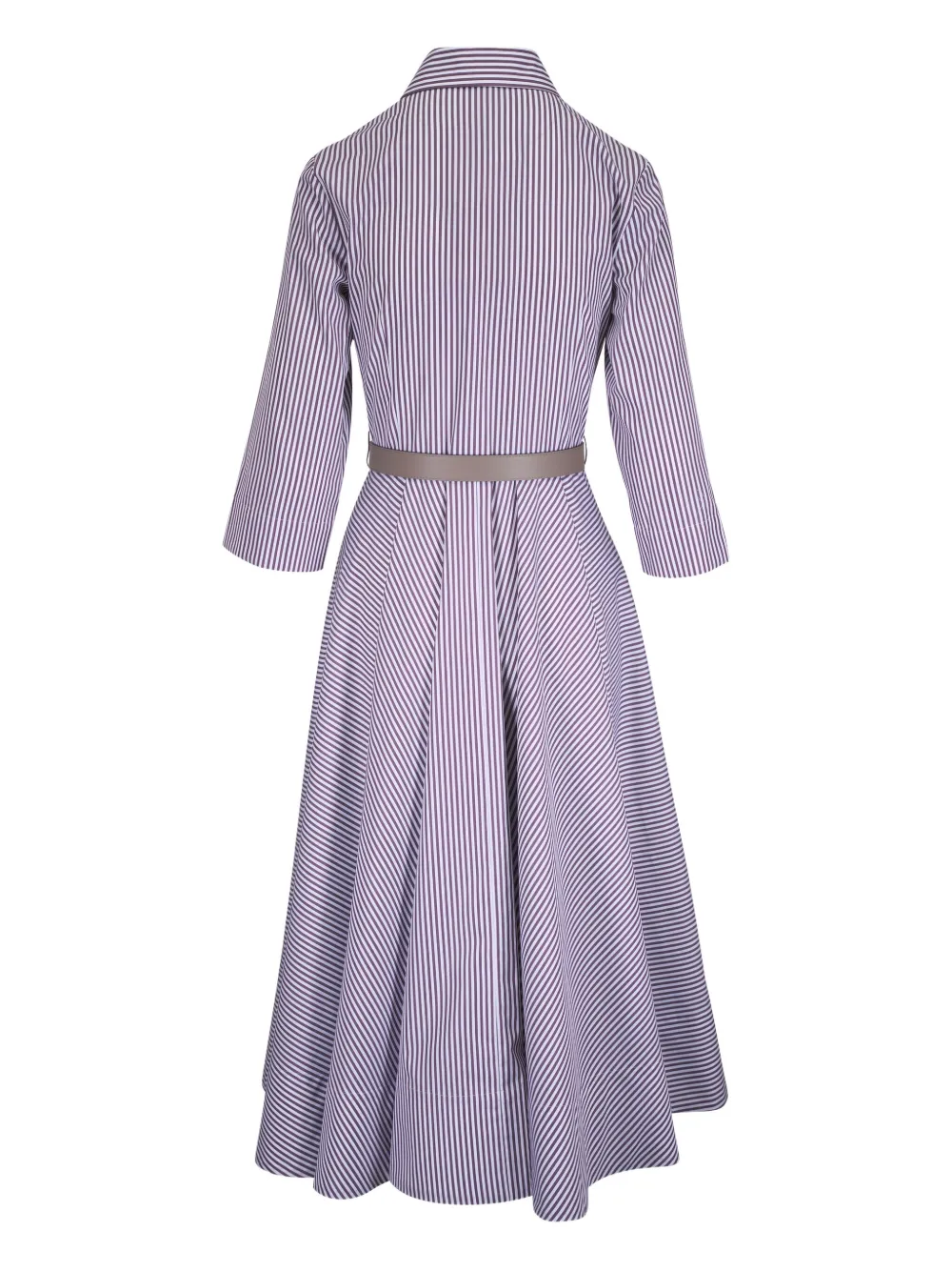 Michael Kors Midi-jurk met ceintuur - Blauw
