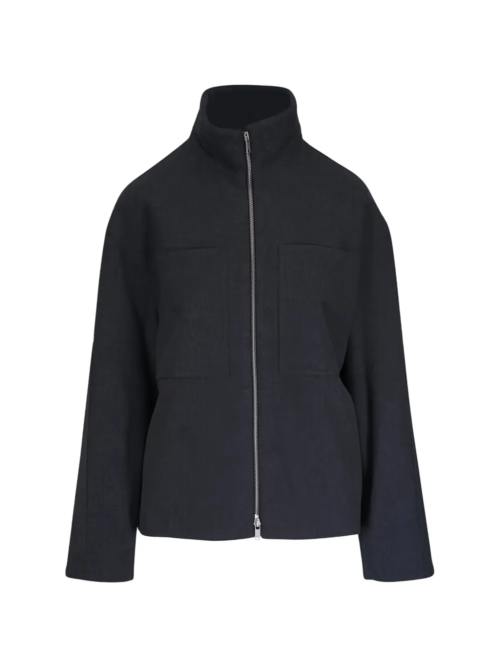 Jil Sander chest-pocket jacket - Grigio