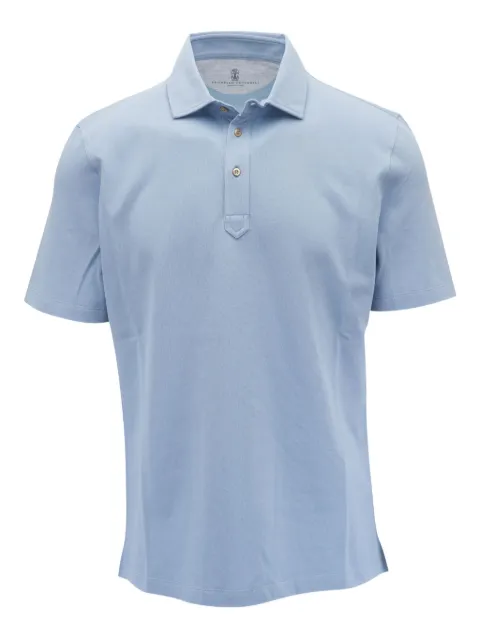 Brunello Cucinelli playera tipo polo manga corta