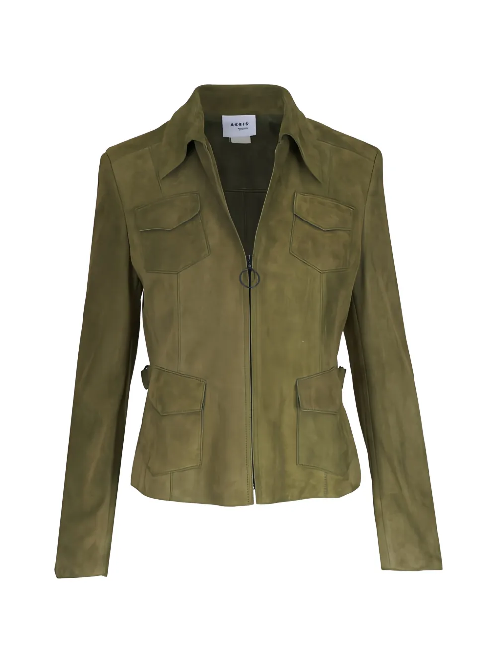 Akris Punto suede jacket - Verde