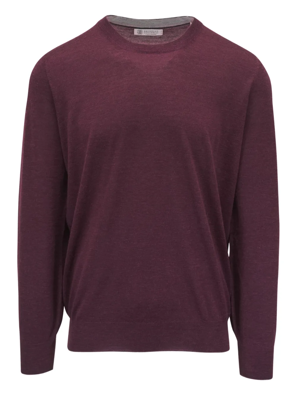 Brunello Cucinelli suéter con cuello redondo | rojo | Image 1