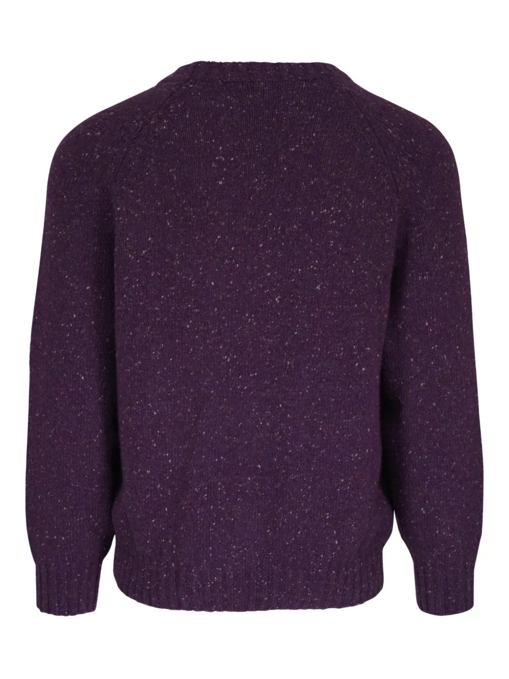 Brunello Cucinelli Trui met raglan mouwen en spikkels - Paars