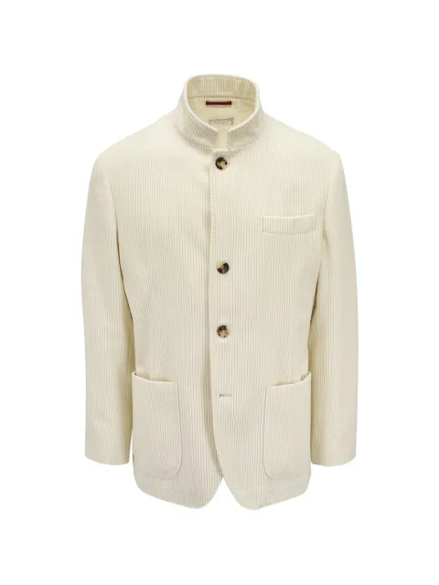 Brunello Cucinelli buttoned corduroy jacket