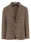 Tagliatore houndstooth-pattern jacket - Brown