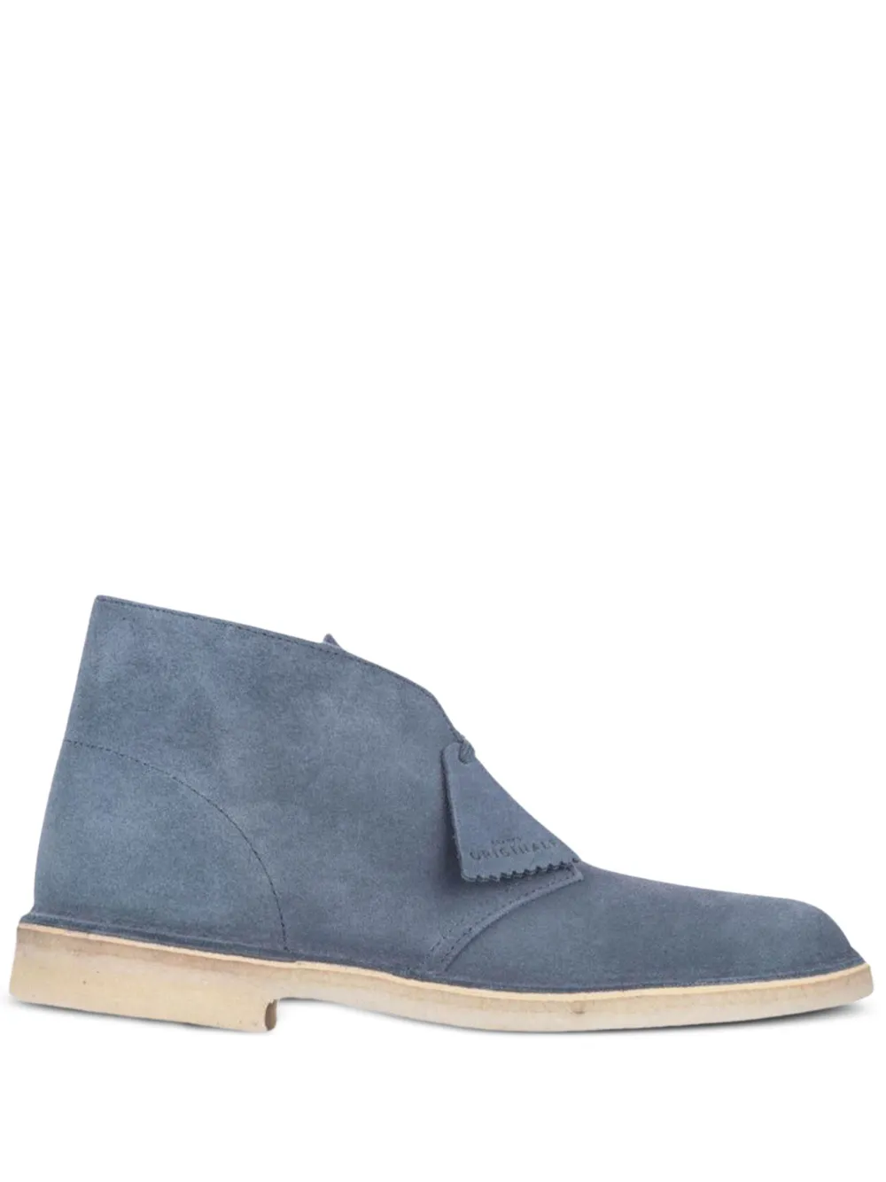 Clarks Originals suede desert boots Blue