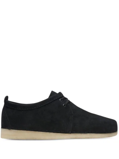 Clarks Originals Ashton "Black Suede" derby shoes
