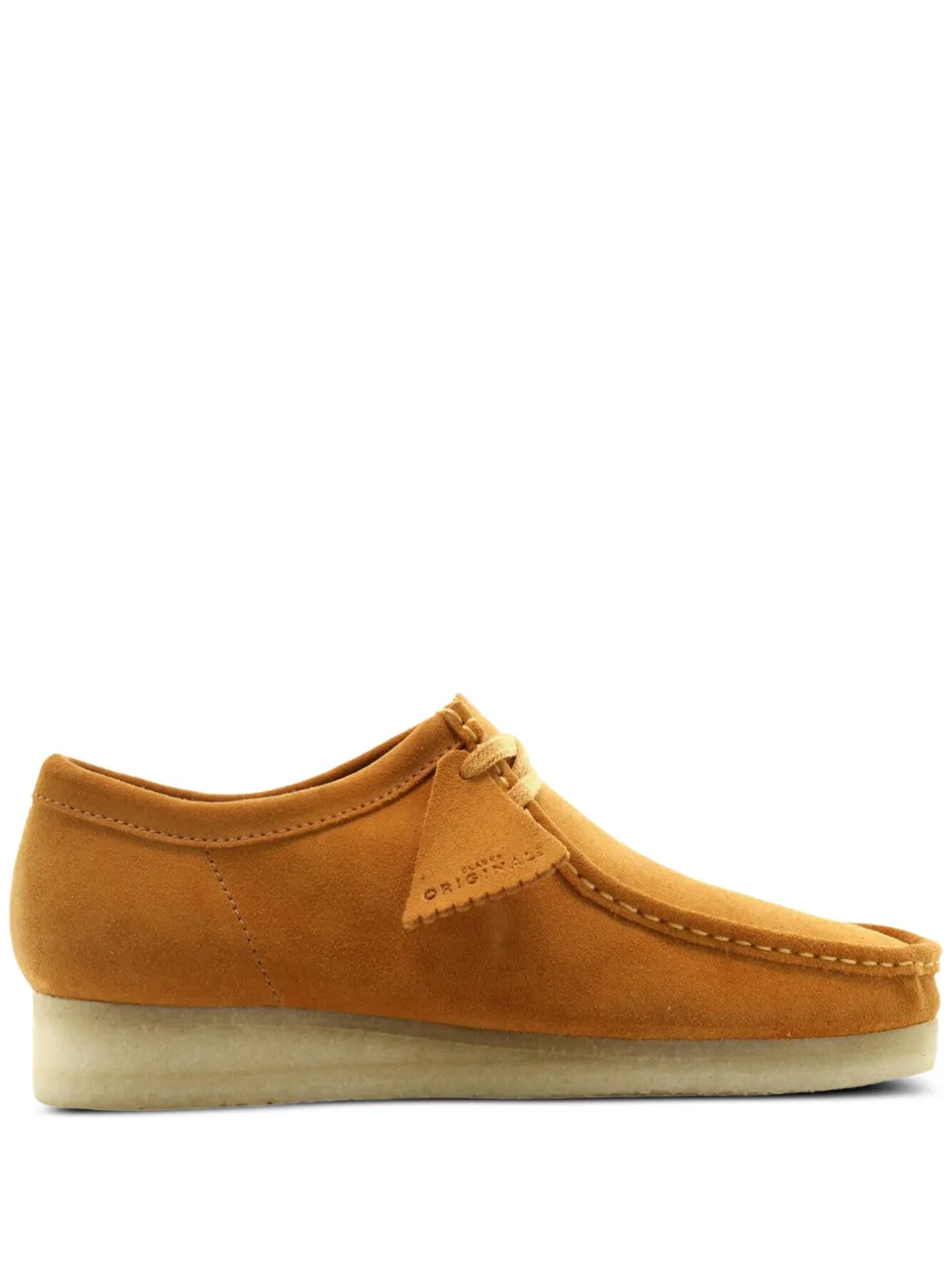 Clarks Originals Wallabee "TUMERIC SUEDE" desert boots Brown