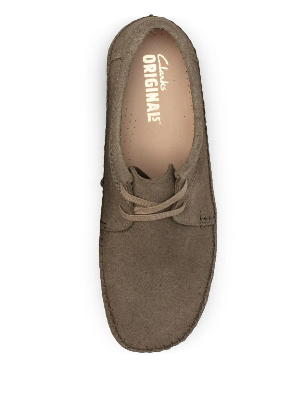 Clarks Originals suede lace-up shoes PALE KHAKI SUEDE