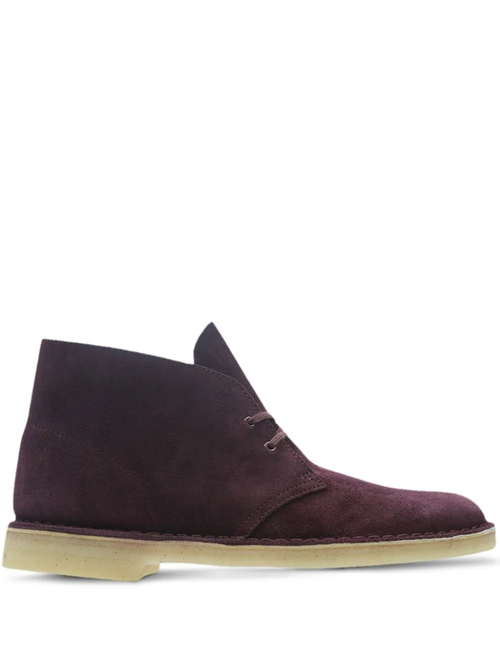 Clarks Originals "Bordeaux Suede" boots Purple