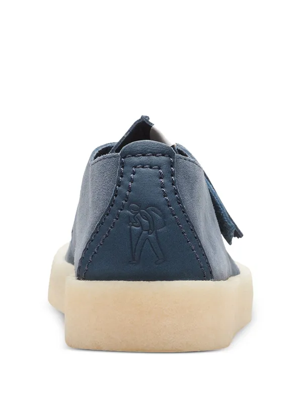 Clarks Originals Suede Trek Cup Shoes Blue FARFETCH IN