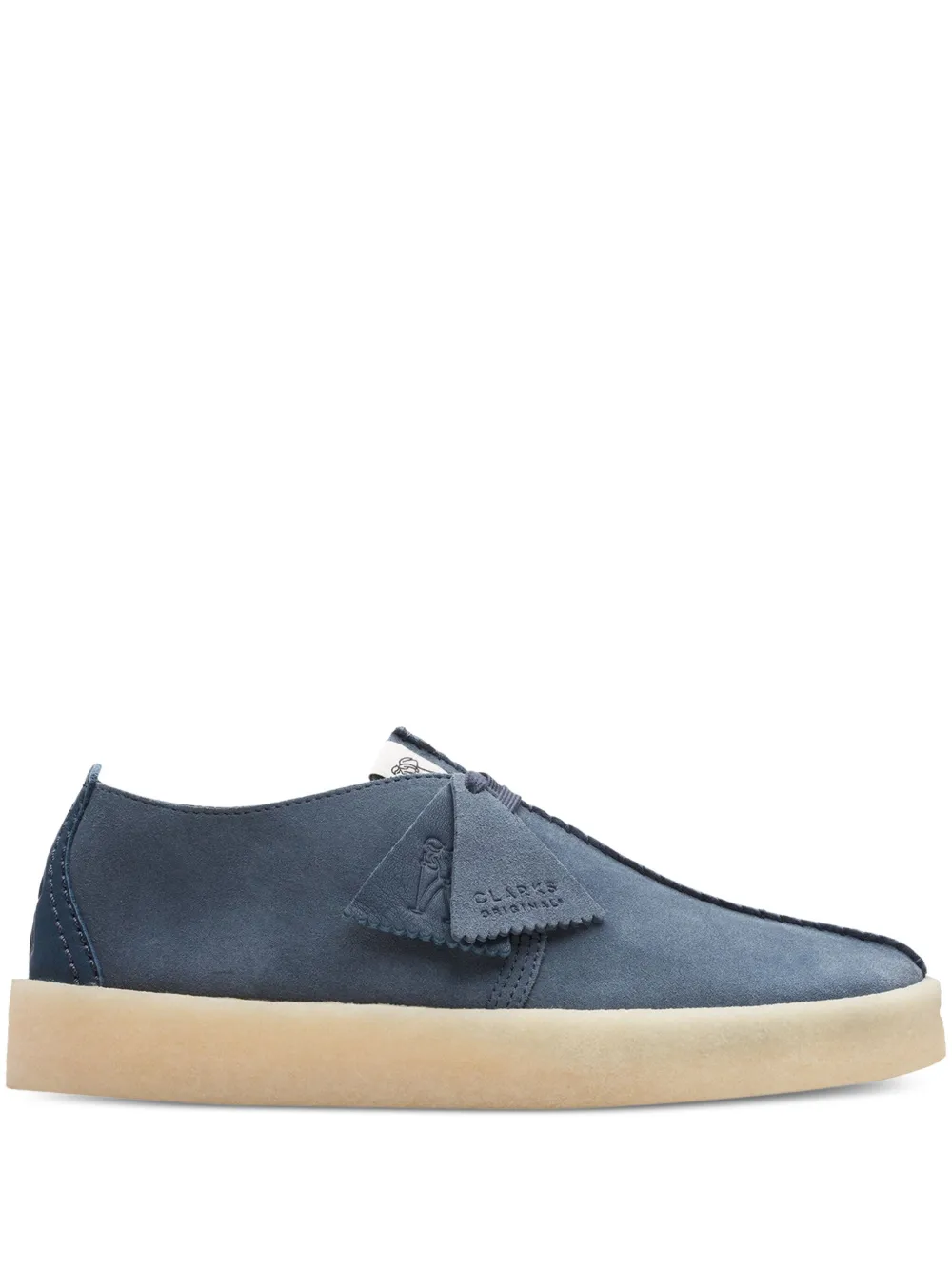 Clarks Originals suede trek cup shoes Blue