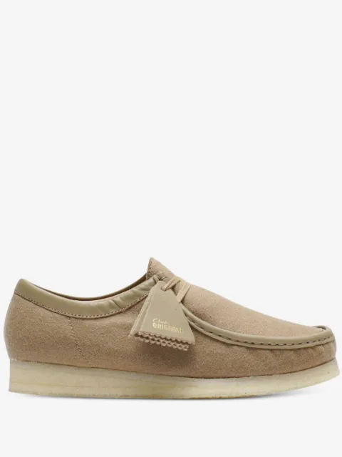 Clarks Originals Wallabee "Camel Wool" boots