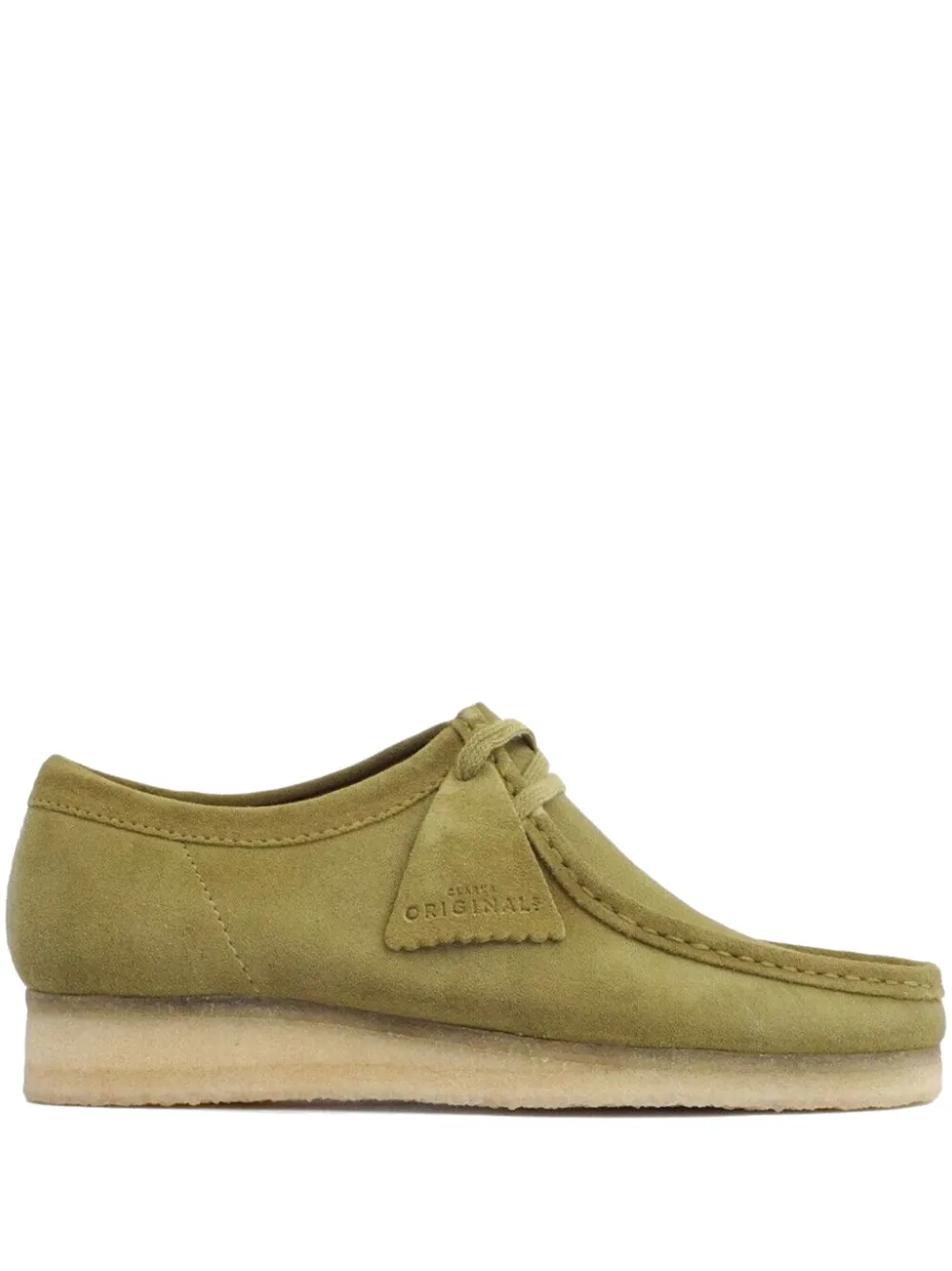 Clarks Originals Wallabee "Khaki Suede" desert boots - グリーン Clarks Originals Wallabee "Khaki Suede" desert boots - グリーン