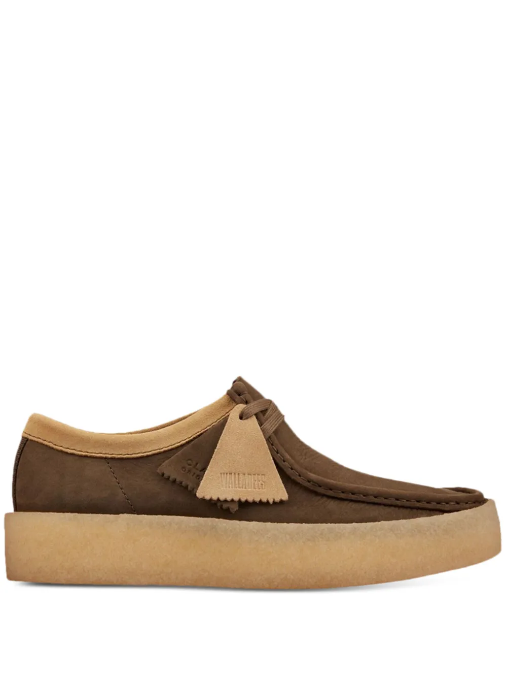 Clarks Originals Wallabee Cup "DARK GREEN NUBUCK" sneakers
