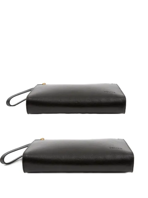 Céline Pre-Owned 2000s Triomphe leather clutch bag