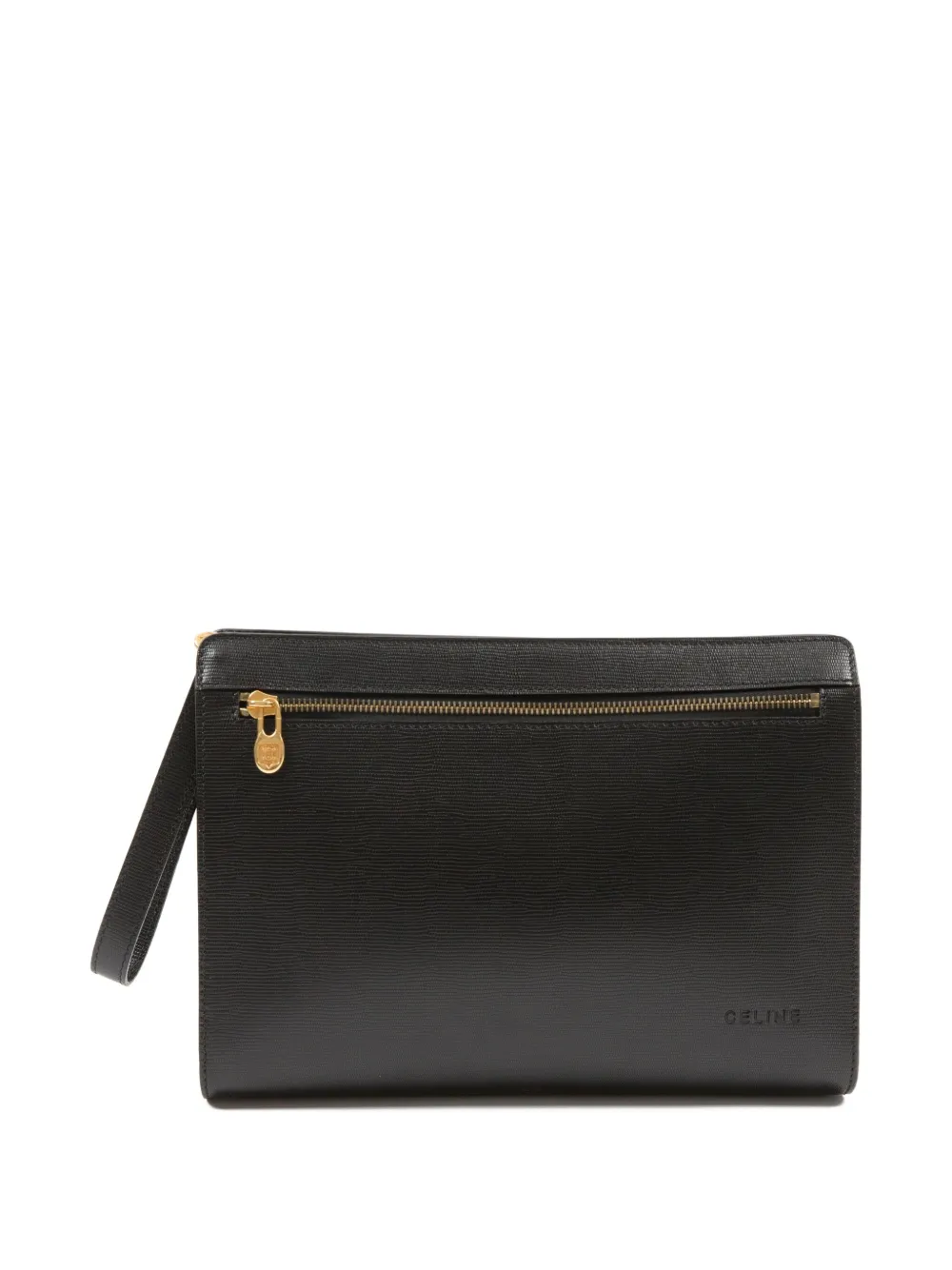 Celine Pre-Owned 2000s Triomphe leather clutch bag | Pre-Owned | Image 2