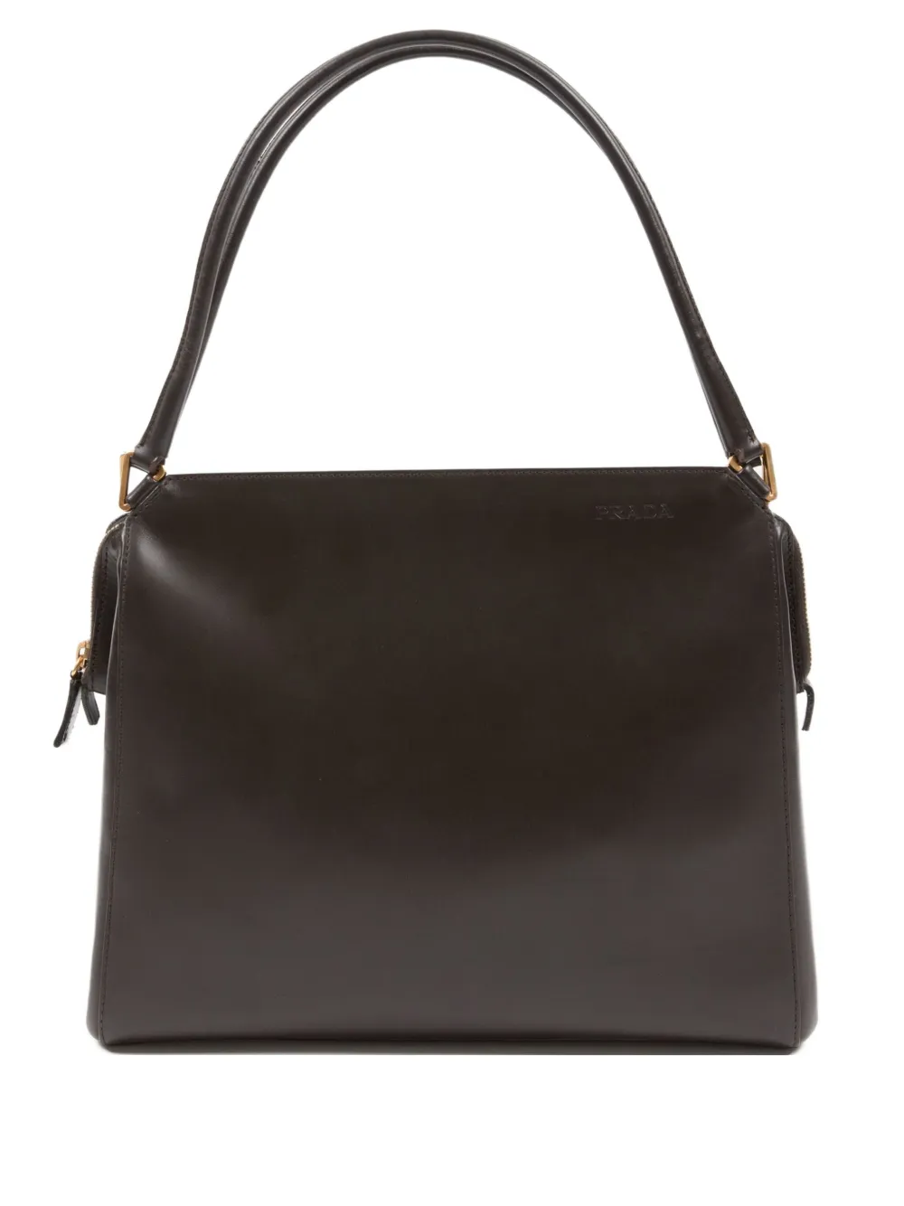Prada Pre-Owned 2000s leather handbag | Brown | Image 1
