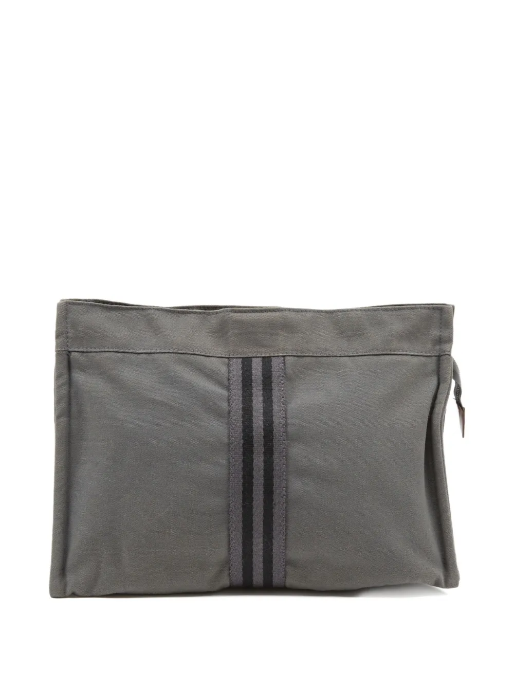 Hermès Pre-Owned 1990s Toto clutch bag | Grey | Image 1