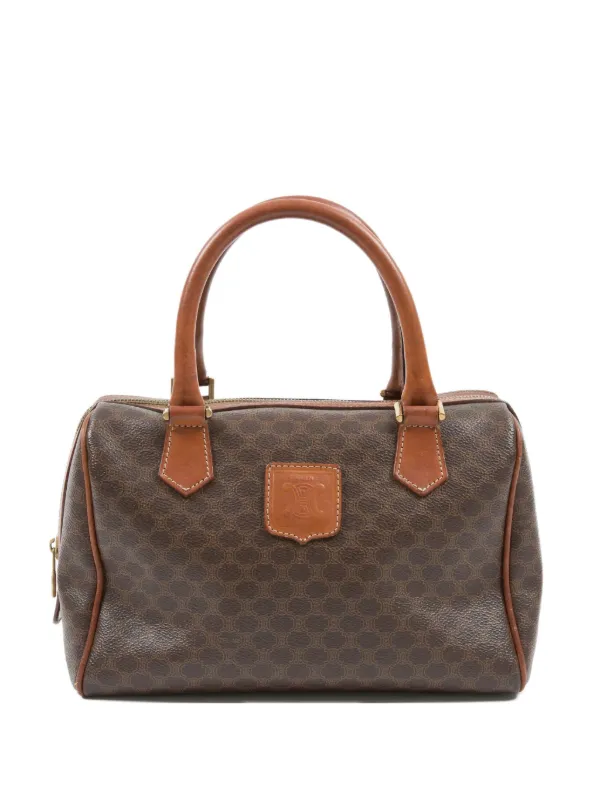 CELINE ブラウン ハンドバッグ Celine Pre-Owned 1980s Mini Speedy Triomphe Tote Bag | Brown