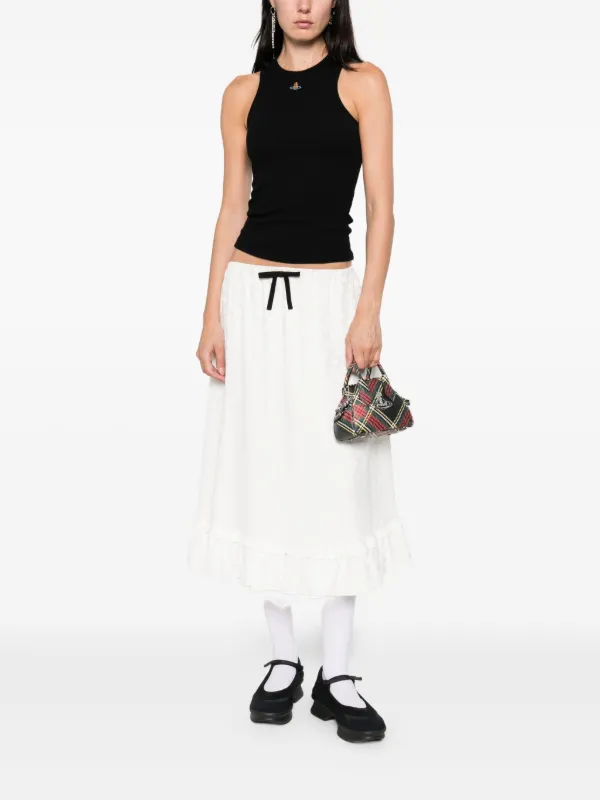ヴィヴィアン　オーブ柄　タンクトップ Vivienne Westwood Orb タンクトップ | ホワイト | FARFETCH JP