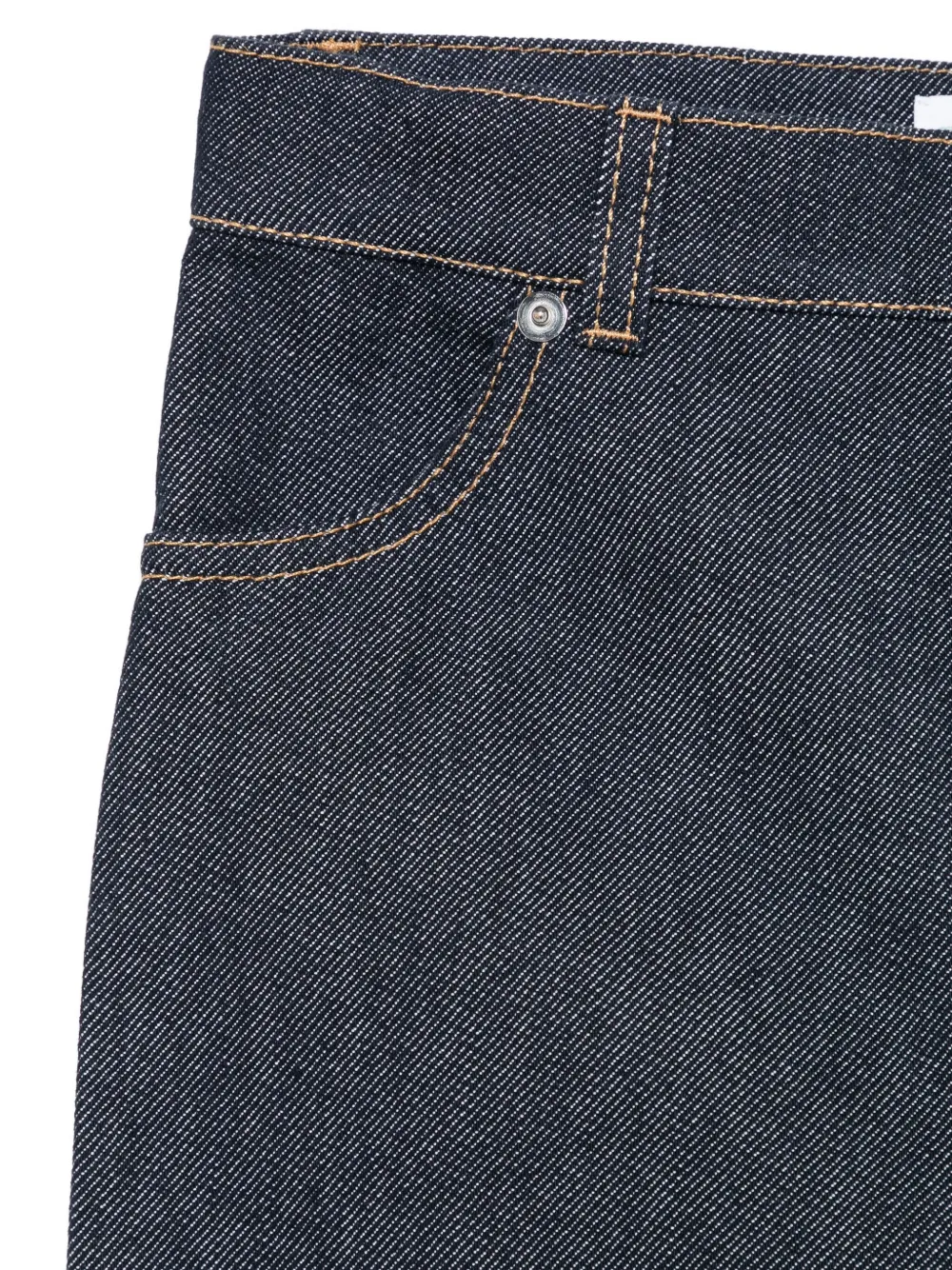 Gucci Kids Jeans met Web-detail Blauw